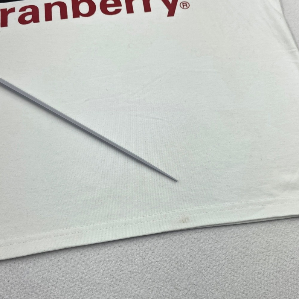 Jin Xi Die I Heart Cranberry Graphic T-Shirt White XL Chinese Text Tee - Picture 2 of 9